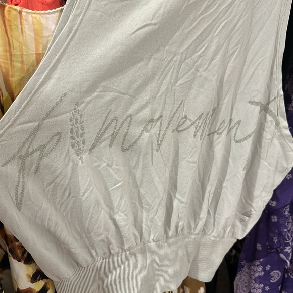 FREE PEOPLE MOVEMENT CUTOUT TANK TOP IN LIGHT GREEN - Picture 6 of 6